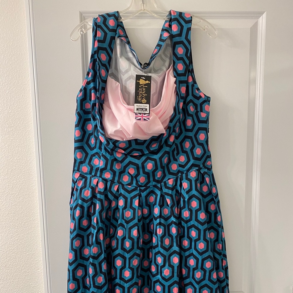 Lady Vintage Madison Dress UK Size 20 USA Size 16